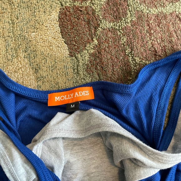 Nursing tank with zipper and inside cover access - Picture 3 of 5